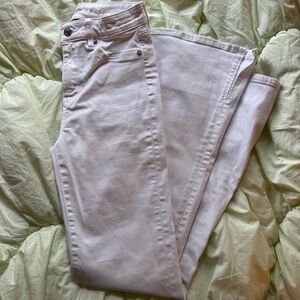 American Eagle White Flare Jeans